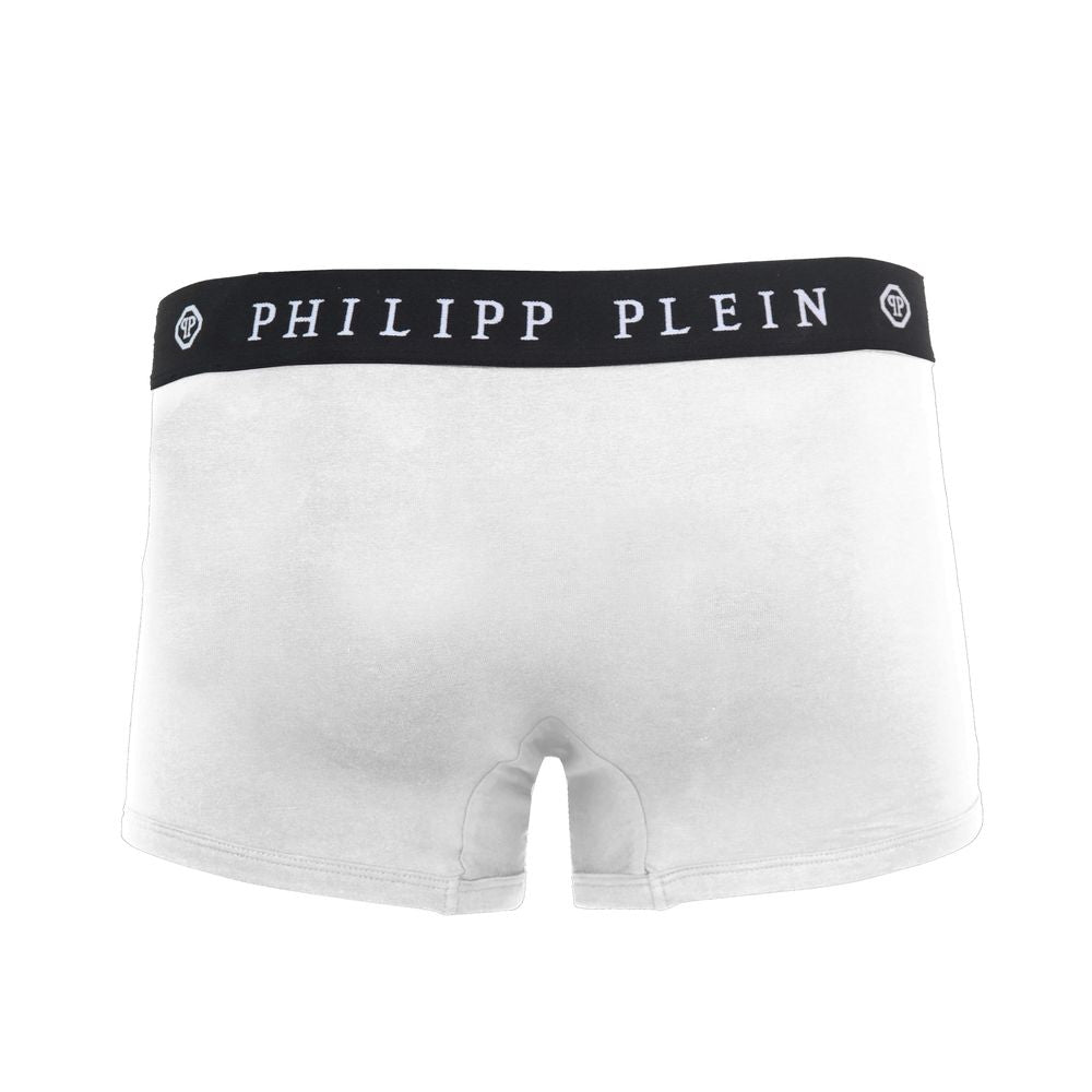 White Cotton Men's Boxer - SEHABRANDS