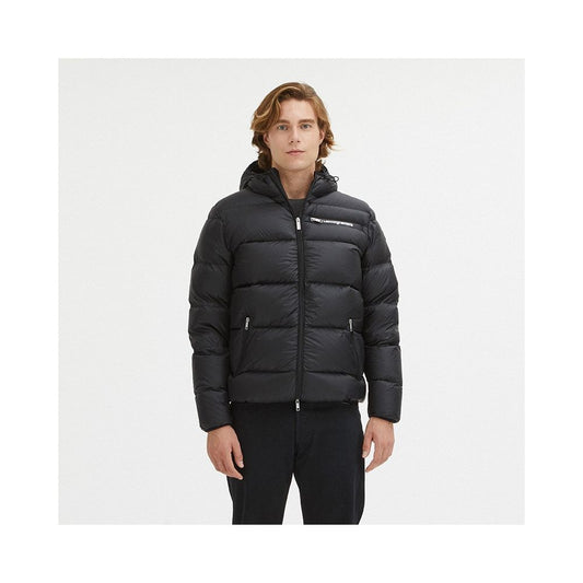 Black Nylon Men Jacket - SEHABRANDS