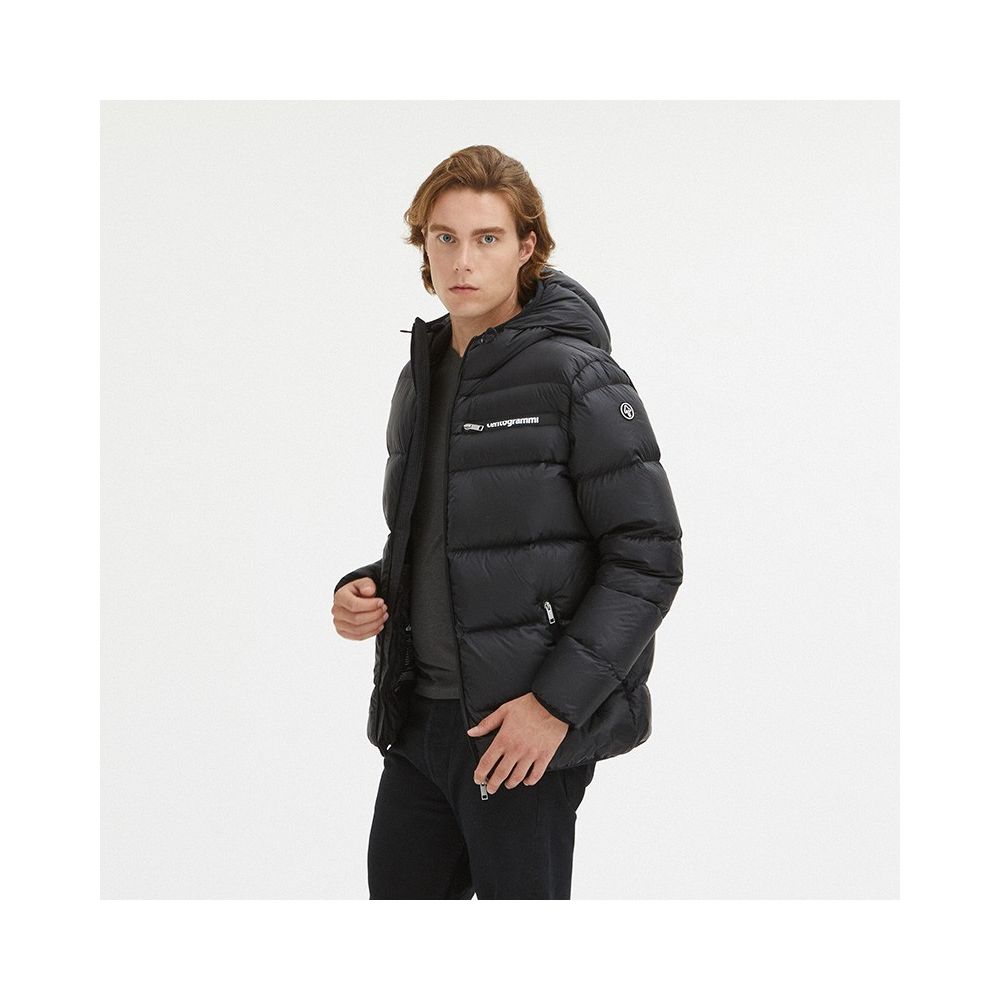 Black Nylon Men Jacket - SEHABRANDS