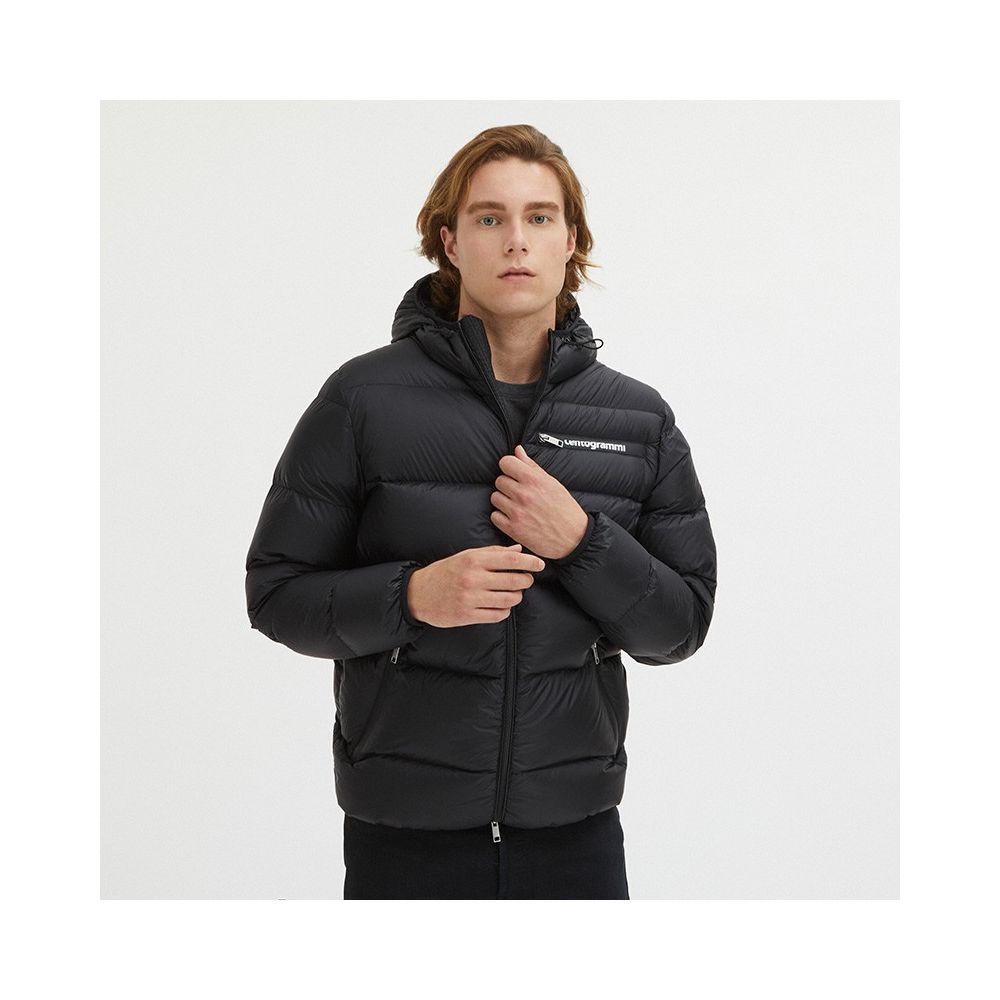 Black Nylon Men Jacket - SEHABRANDS