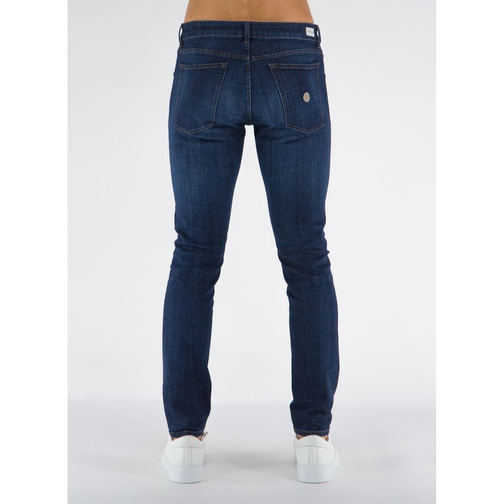 Blue Cotton Men's Jeans - SEHABRANDS