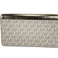 Jet Set Travel Pale Gold Small Flap Clutch Crossbody Bag - SEHABRANDS