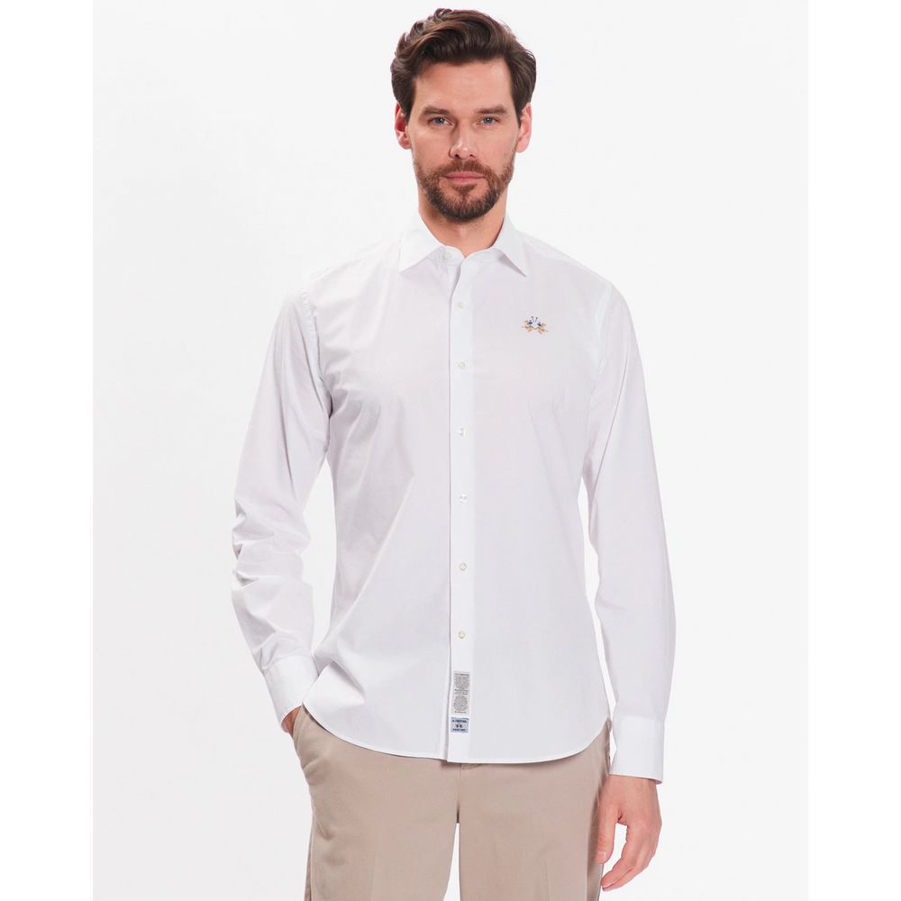 White Cotton Shirt - SEHABRANDS