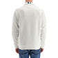 White Cotton Sweater - SEHABRANDS