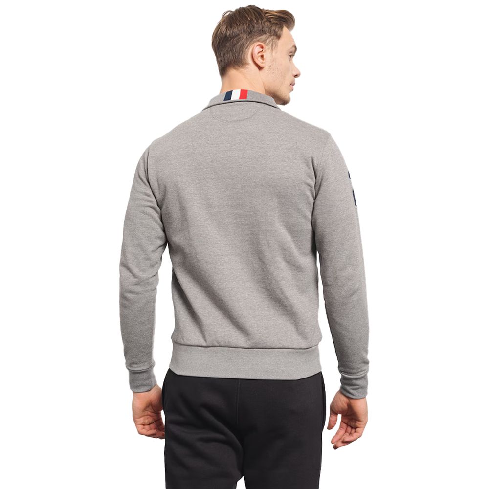 Gray Cotton Sweater - SEHABRANDS