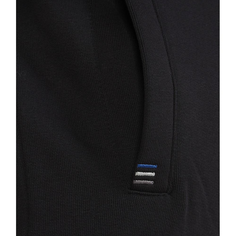 Black Cotton Sweater - SEHABRANDS