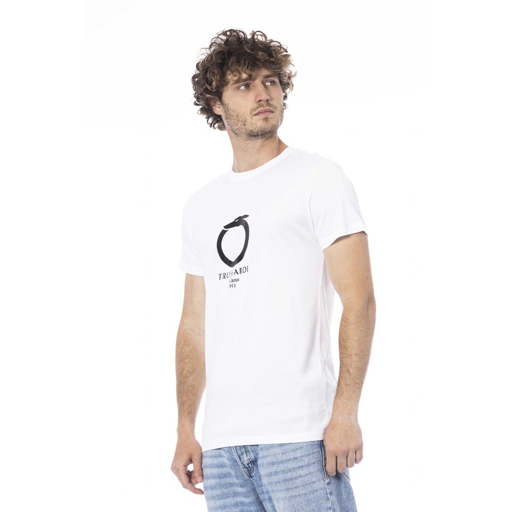 White Cotton T-Shirt - SEHABRANDS