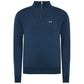 Blue Acrylic Sweater - SEHABRANDS