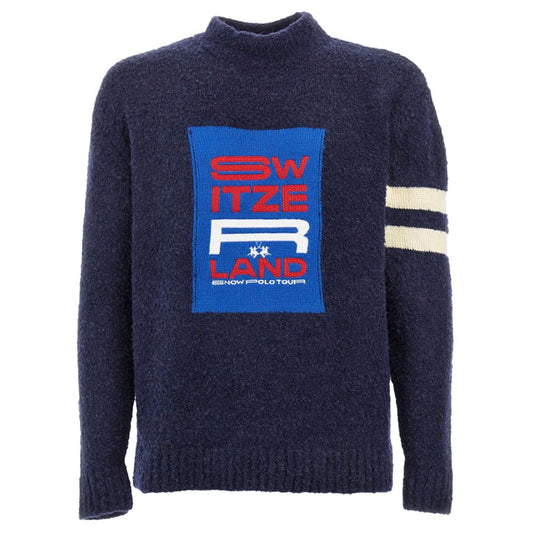 Blue Polyamide Sweater - SEHABRANDS