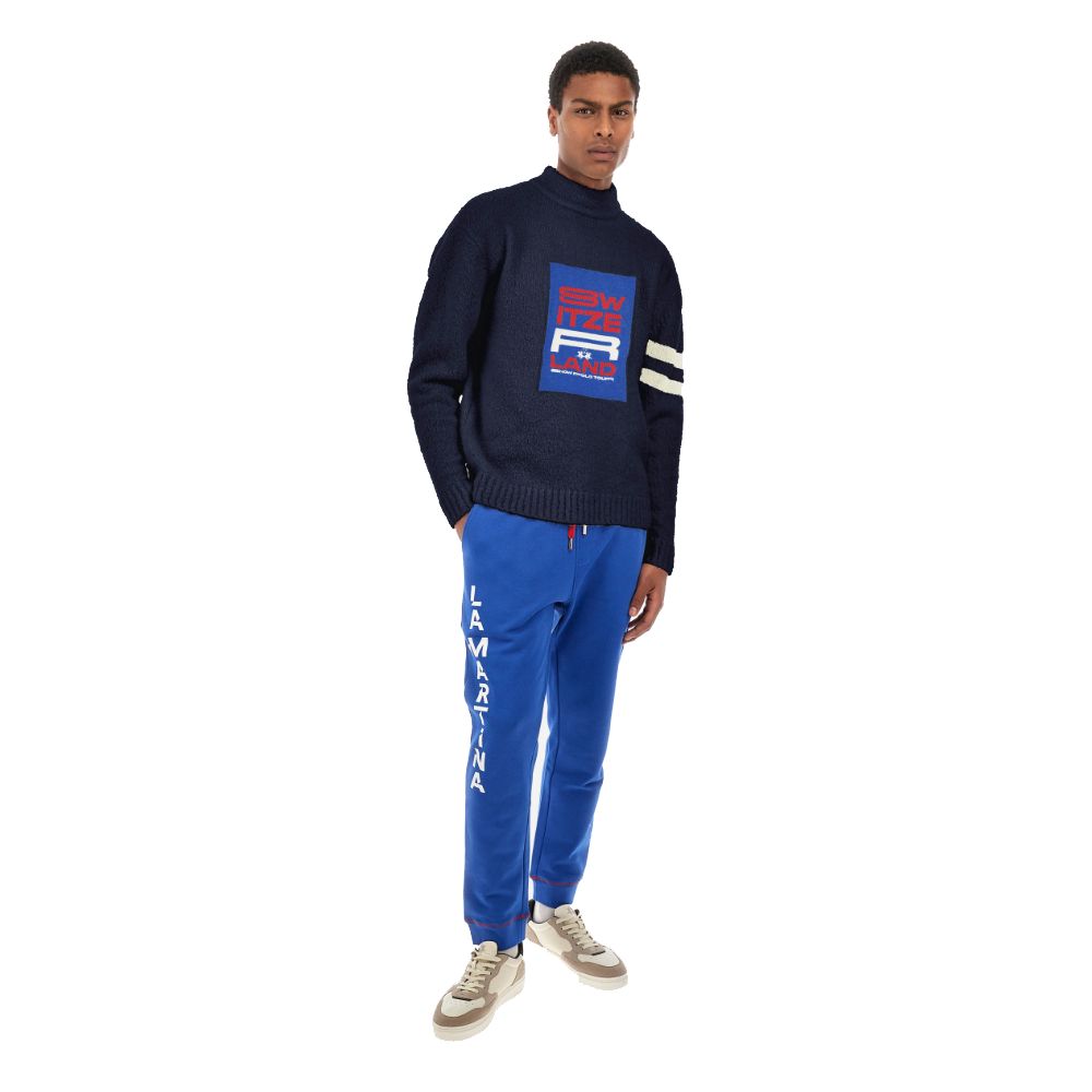 Blue Polyamide Sweater - SEHABRANDS