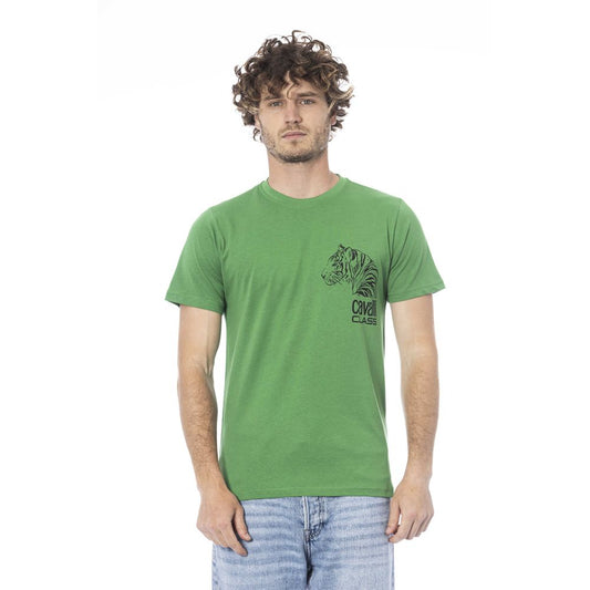 Green Cotton Men T-Shirt - SEHABRANDS