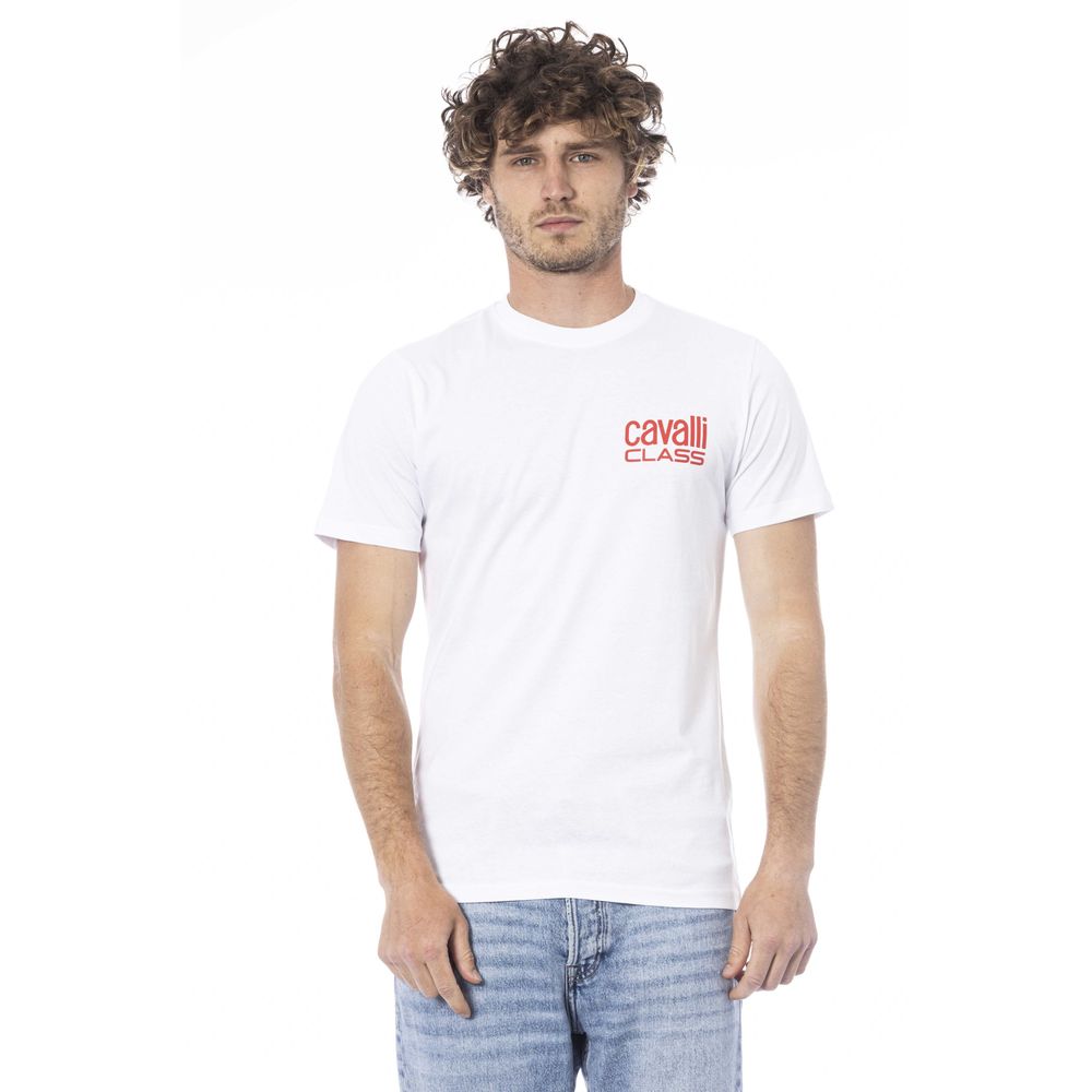 White Cotton Men T-Shirt - SEHABRANDS