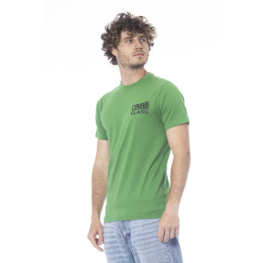 Green Cotton Men T-Shirt - SEHABRANDS