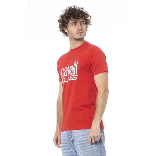 Red Cotton Men T-Shirt - SEHABRANDS