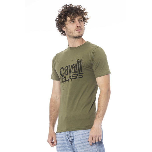 Green Cotton Men T-Shirt - SEHABRANDS