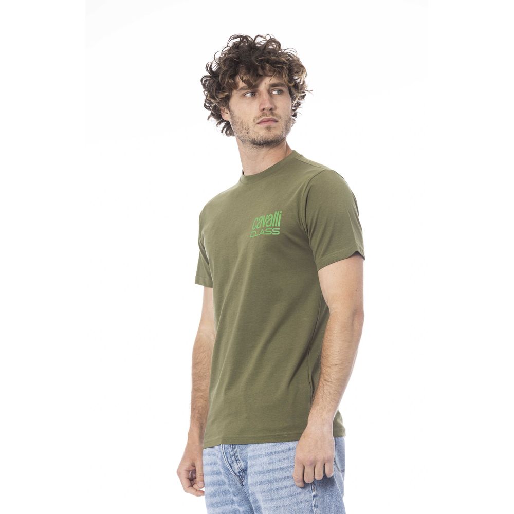 Green Cotton Men T-Shirt - SEHABRANDS