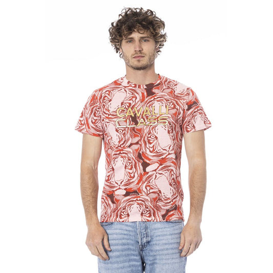 Red Cotton Men T-Shirt - SEHABRANDS