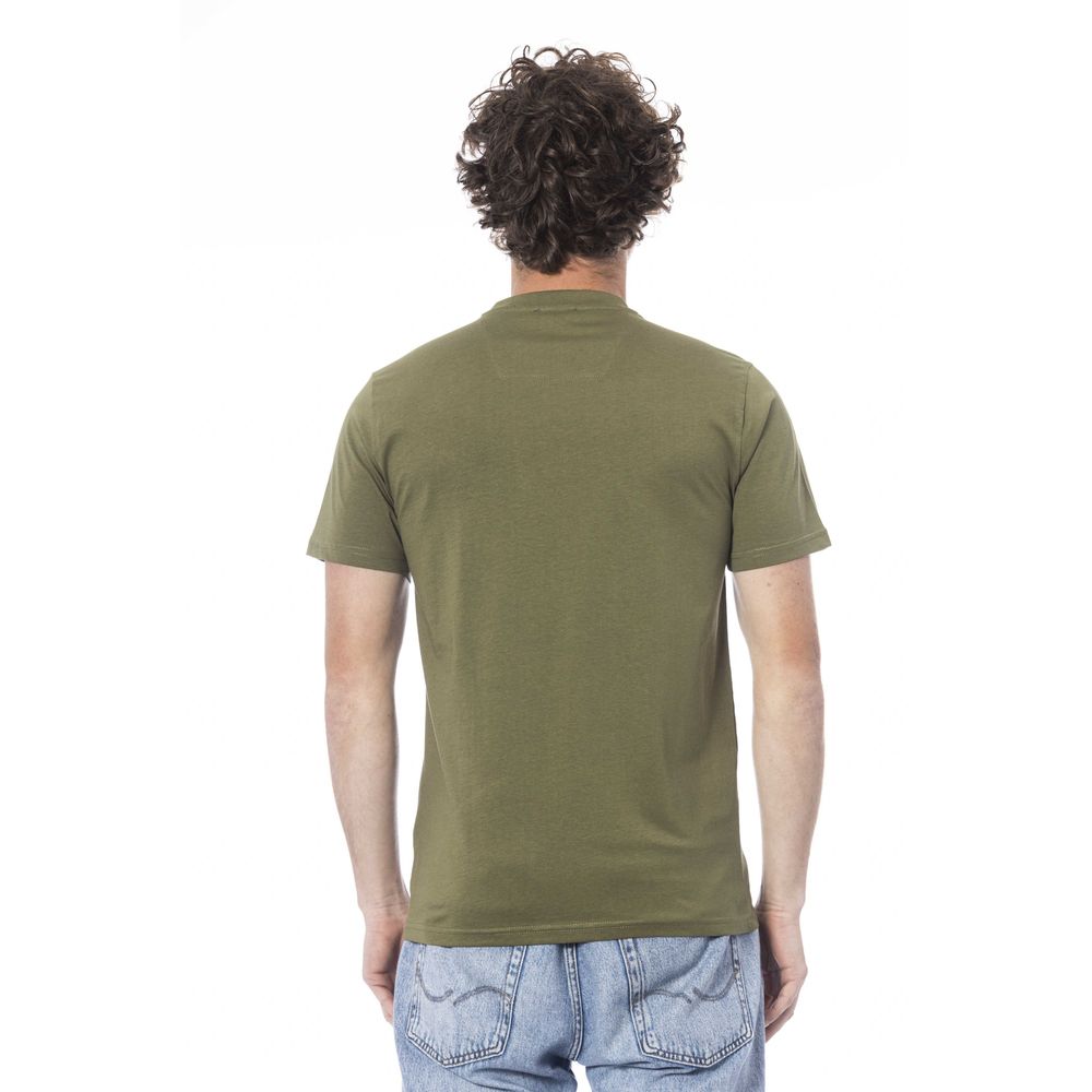 Green Cotton Men T-Shirt - SEHABRANDS