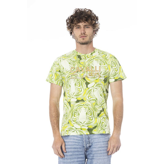 Green Cotton Men T-Shirt - SEHABRANDS