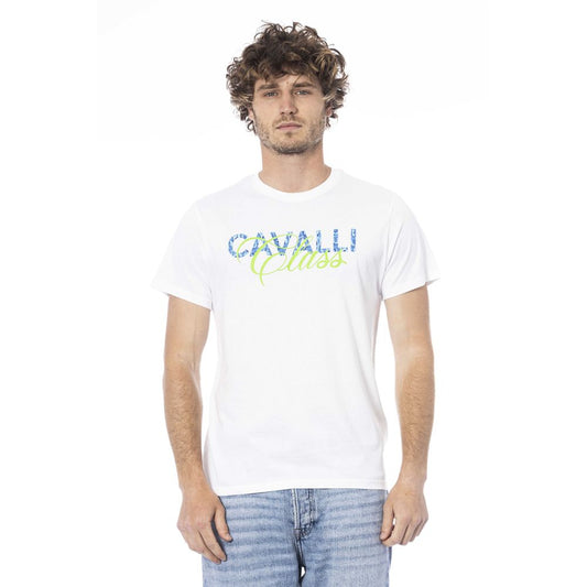 White Cotton Men T-Shirt - SEHABRANDS