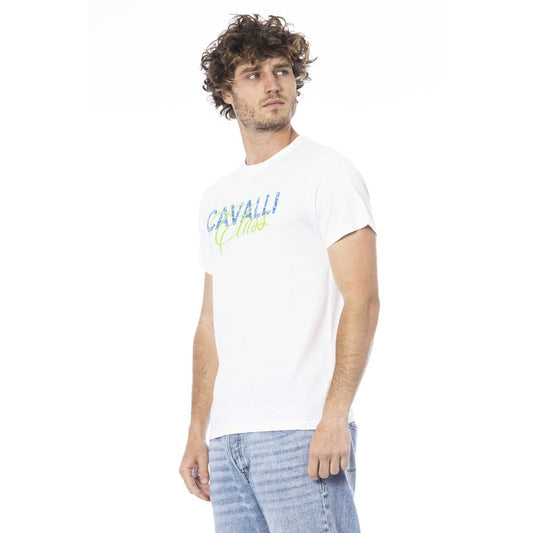 White Cotton Men T-Shirt - SEHABRANDS