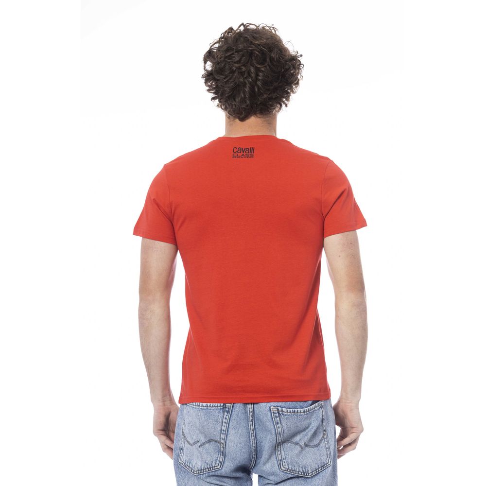 Red Cotton Men T-Shirt - SEHABRANDS