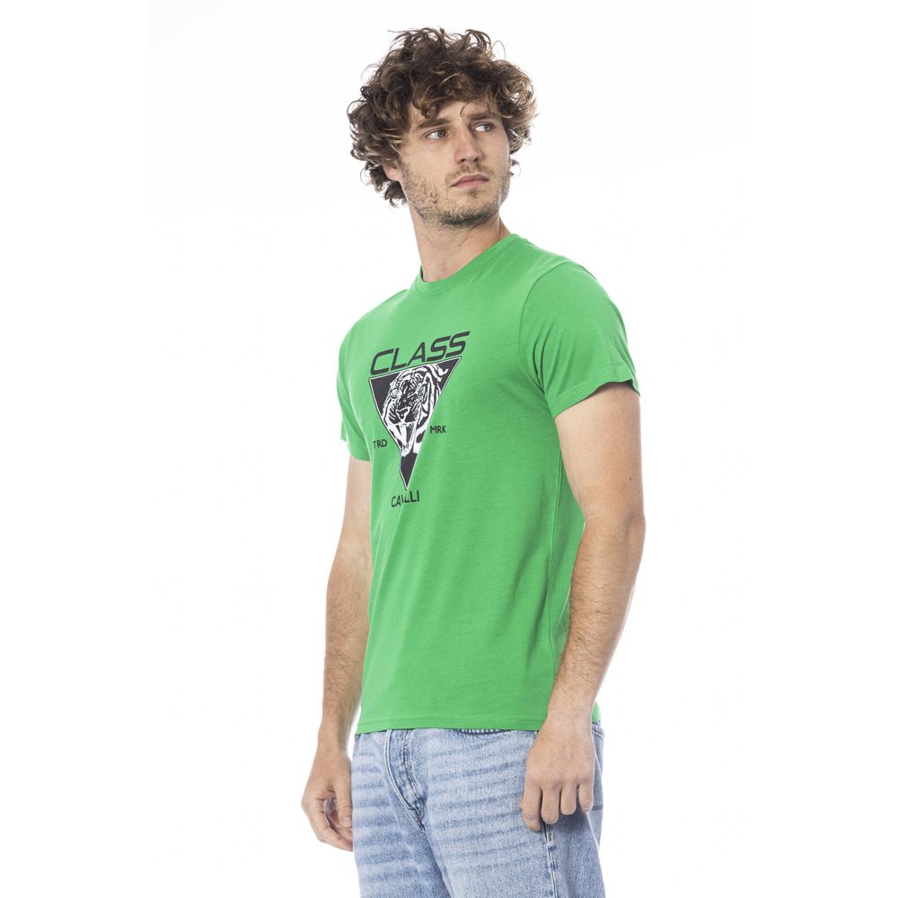 Green Cotton Men T-Shirt - SEHABRANDS