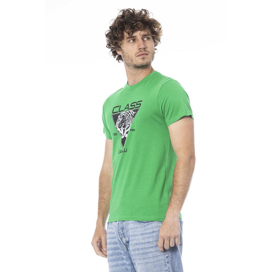 Green Cotton Men T-Shirt - SEHABRANDS