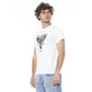 White Cotton Men T-Shirt - SEHABRANDS