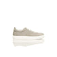 Gray Leather Men's Sneaker - SEHABRANDS