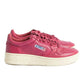 Fuchsia Leather Di Capra Sneaker - SEHABRANDS