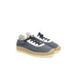 Blue Polyester Men Sneaker - SEHABRANDS