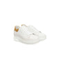 White Leather Women Sneaker - SEHABRANDS