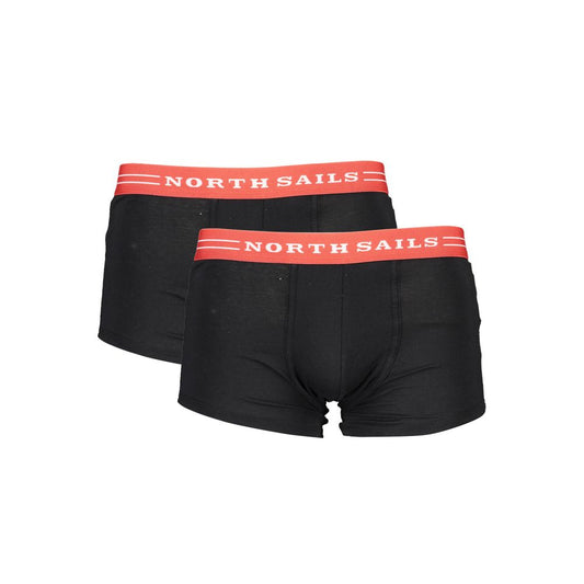 Black Cotton Underwear - SEHABRANDS