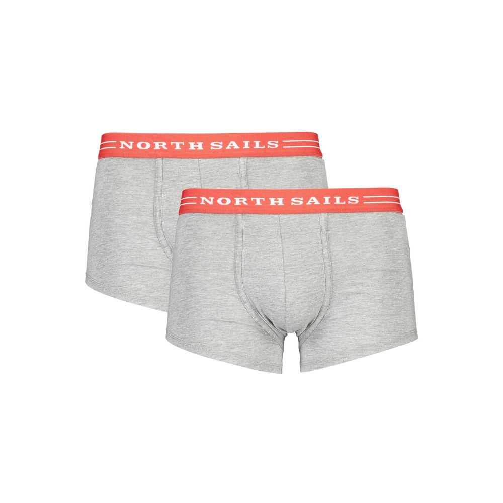 Gray Cotton Underwear - SEHABRANDS