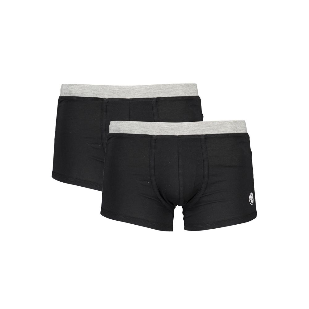 Black Cotton Underwear - SEHABRANDS