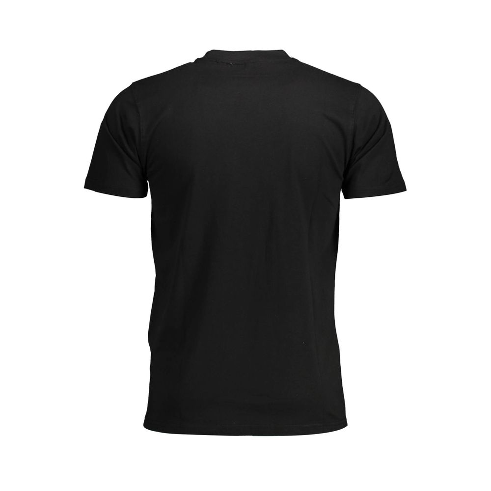 Black Cotton T-Shirt - SEHABRANDS