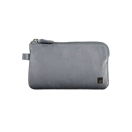 Blue Leather Wallet - SEHABRANDS