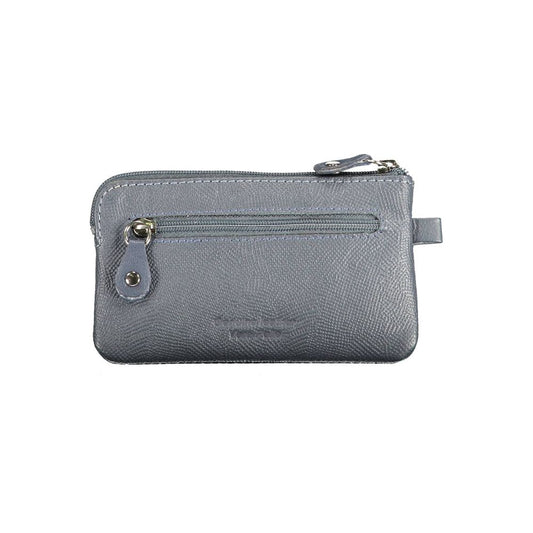 Blue Leather Wallet - SEHABRANDS