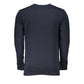 Cavalli Class Blue Cotton Sweater