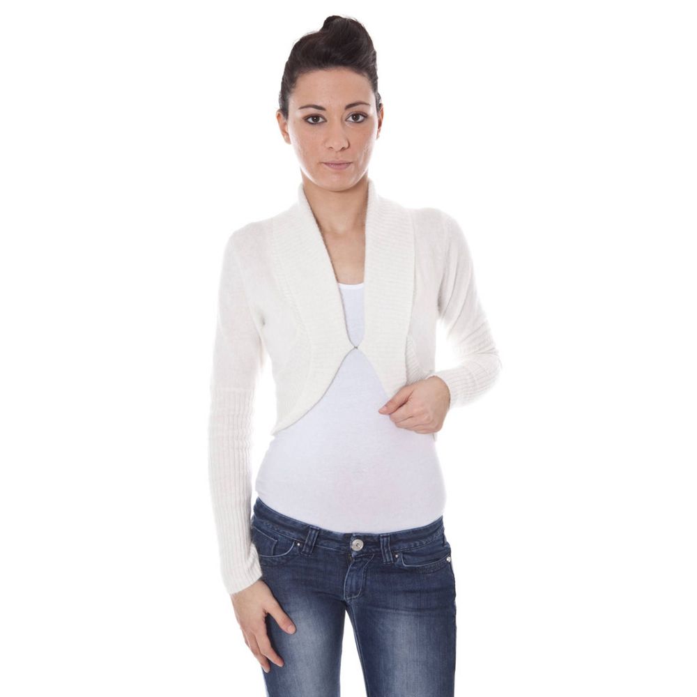 White Wool Sweater - SEHABRANDS