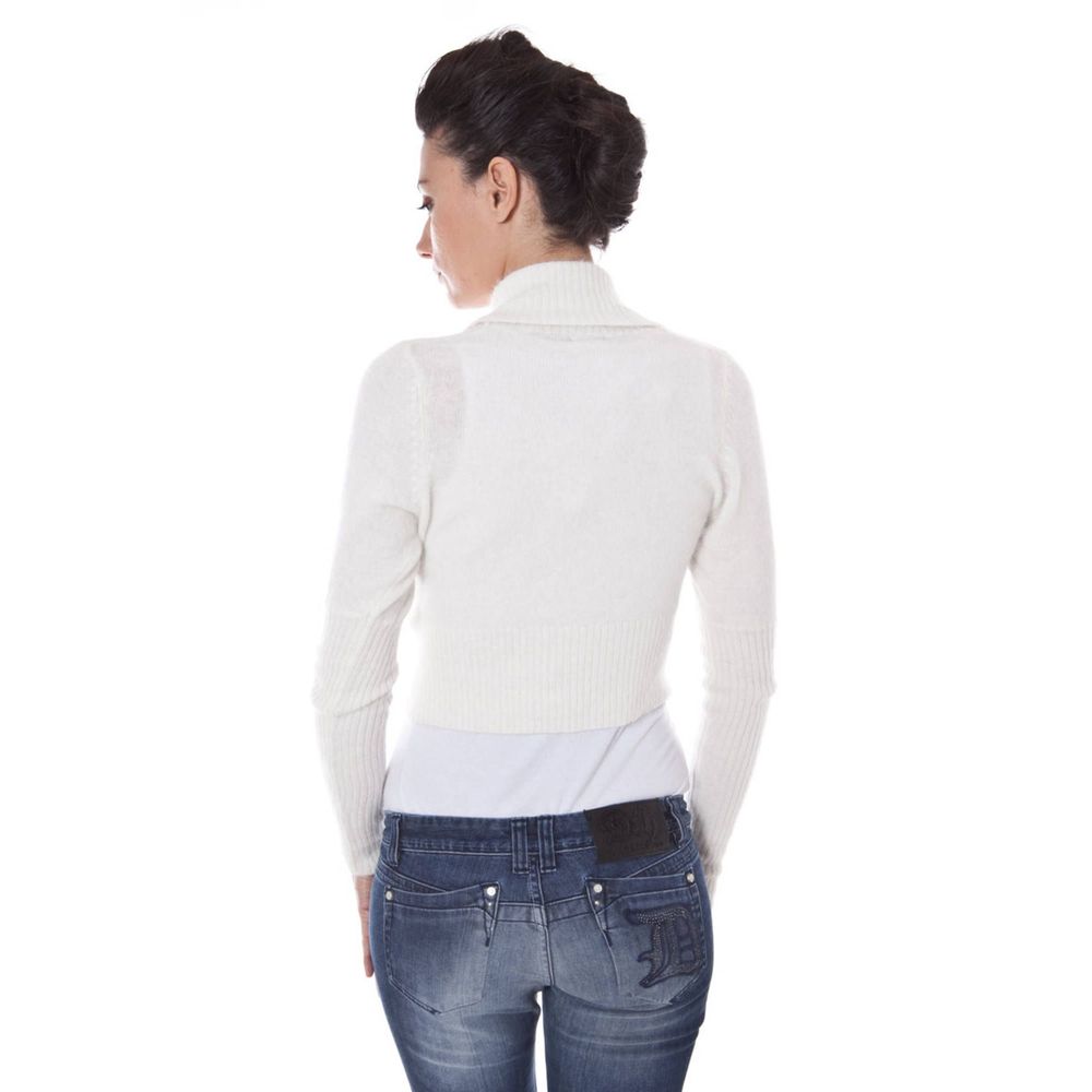 White Wool Sweater - SEHABRANDS