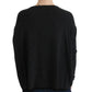 Elegant Gray Crewneck Sweater - SEHABRANDS