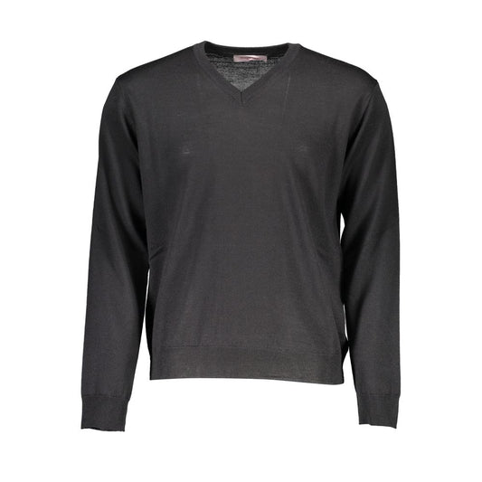 Black Wool Sweater - SEHABRANDS