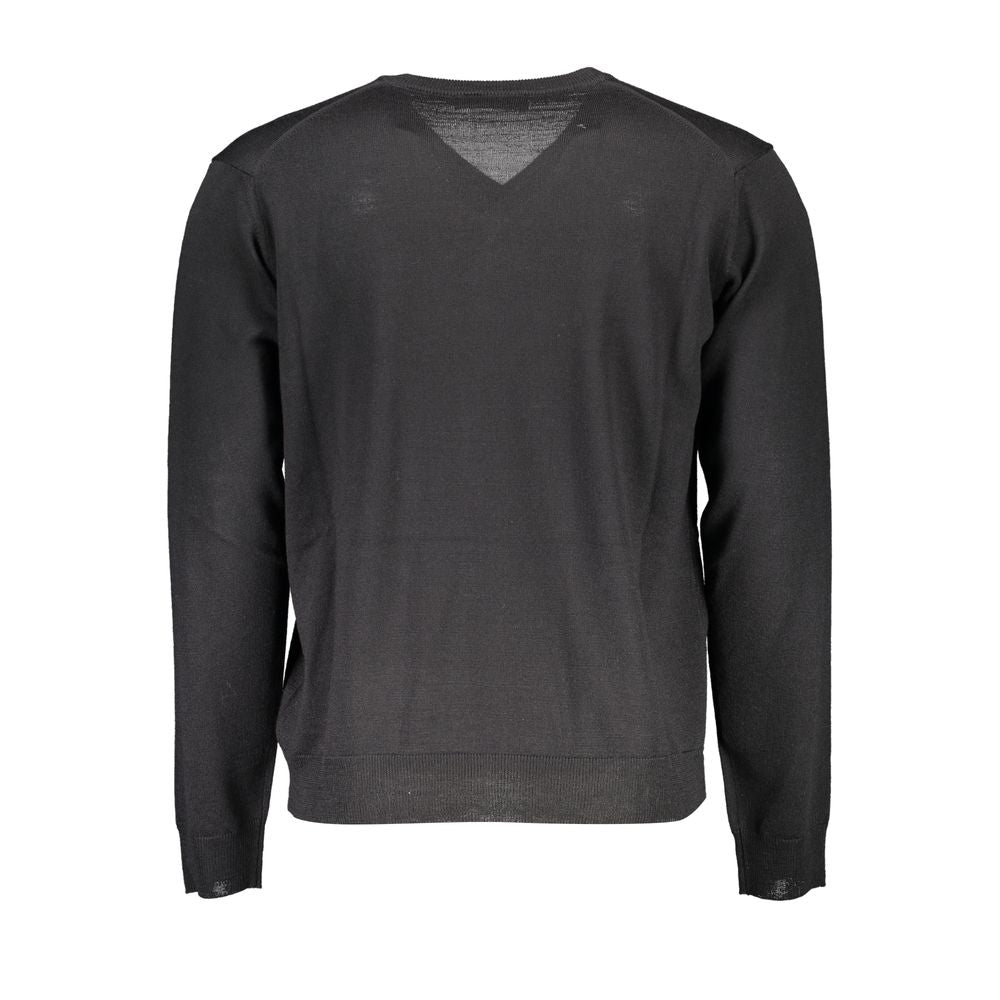 Black Wool Sweater - SEHABRANDS