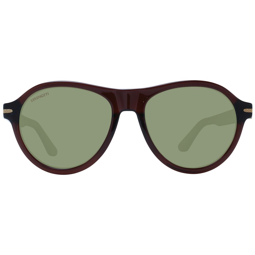 Serengeti Brown Men Sunglasses