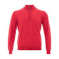 Elegant Crimson Wool T-Shirt for Men - SEHABRANDS