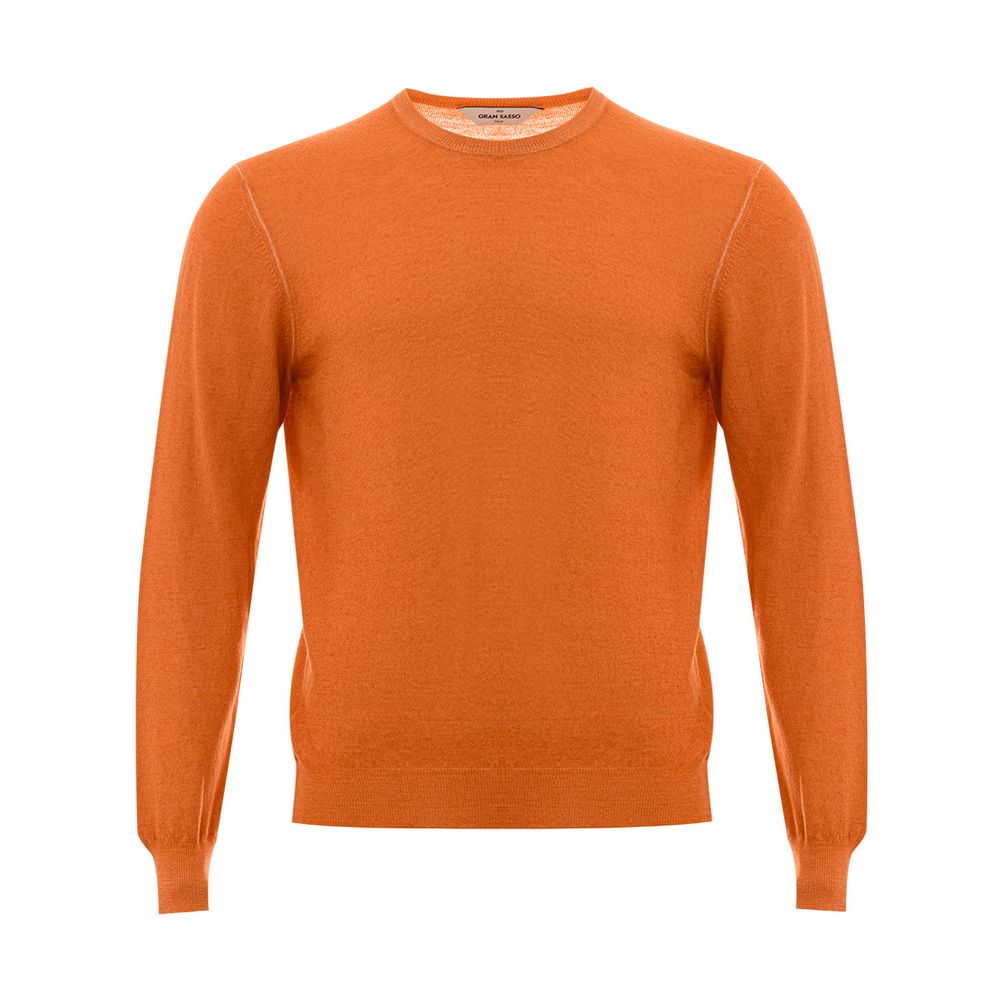 Orange Wool Sweater - SEHABRANDS