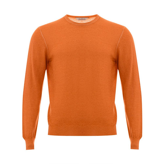 Orange Wool Sweater - SEHABRANDS