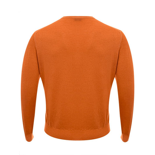 Orange Wool Sweater - SEHABRANDS